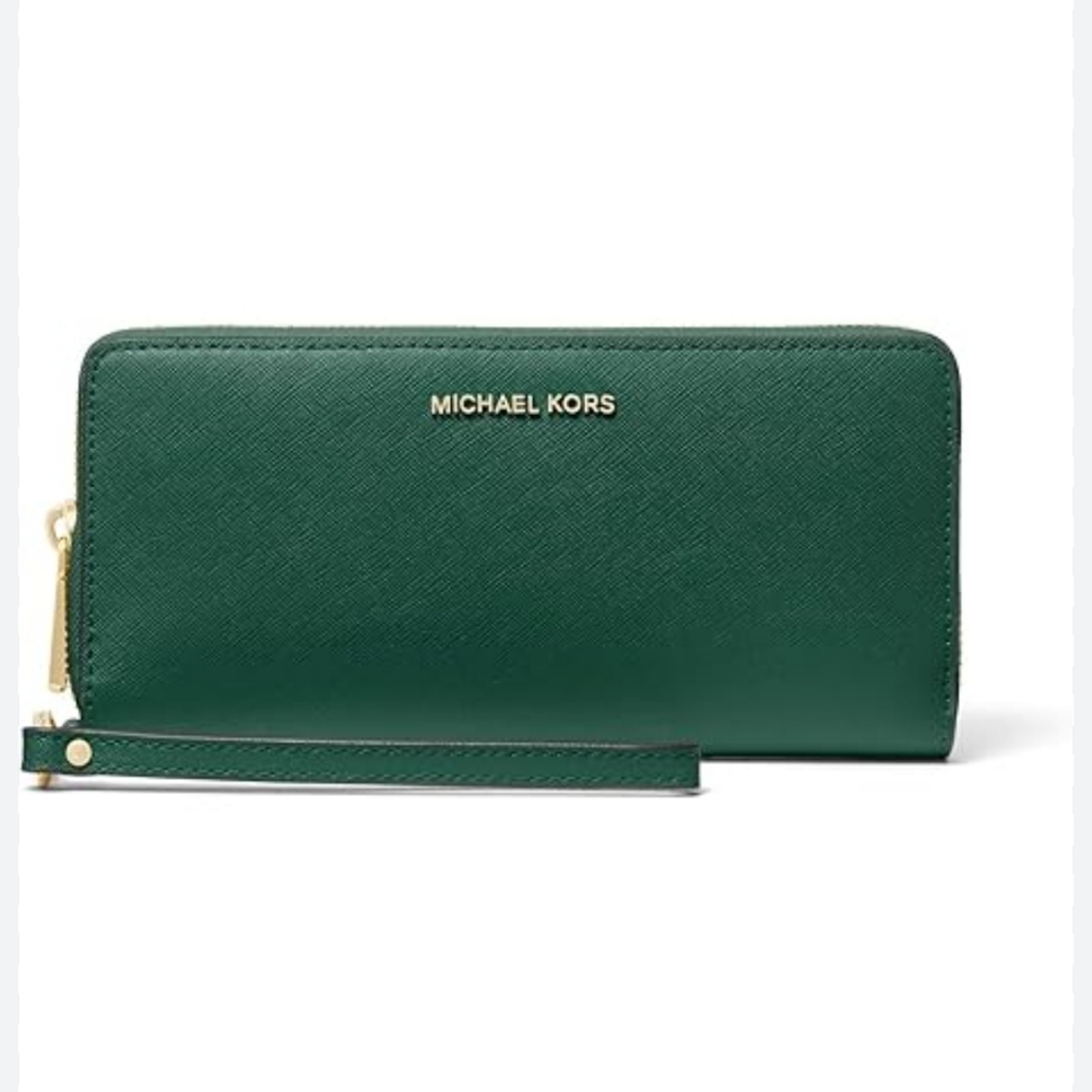 NWT Michael Kors Double Zip Wristlet